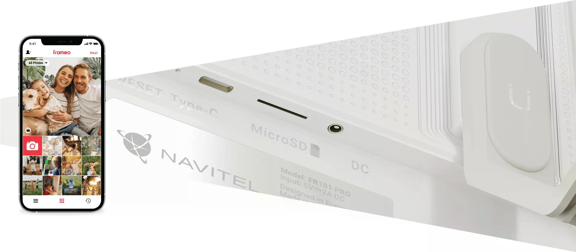 NAVITEL FR101 PRO mit 32 GB Speicher und microSD