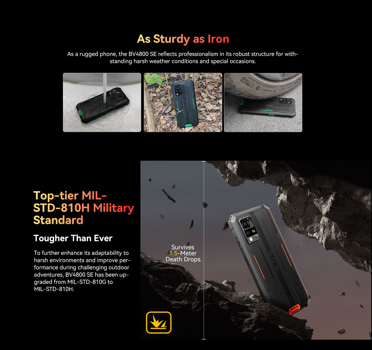 Blackview BV4800SE Outdoor Smartphone