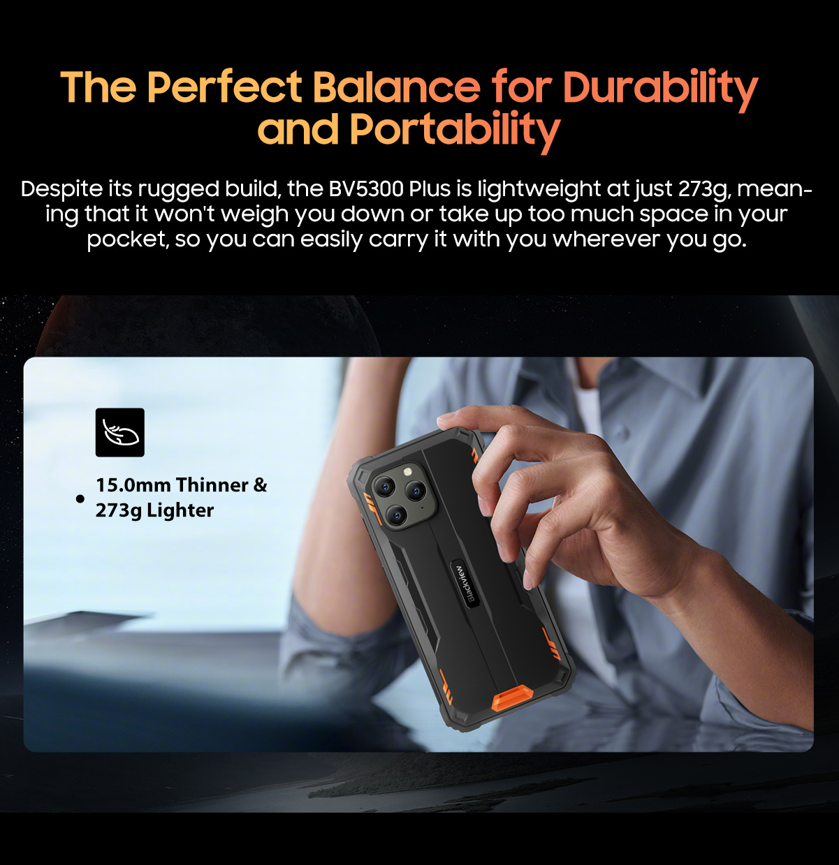 Blackview BV5300 Plus Outdoor Smartphone
