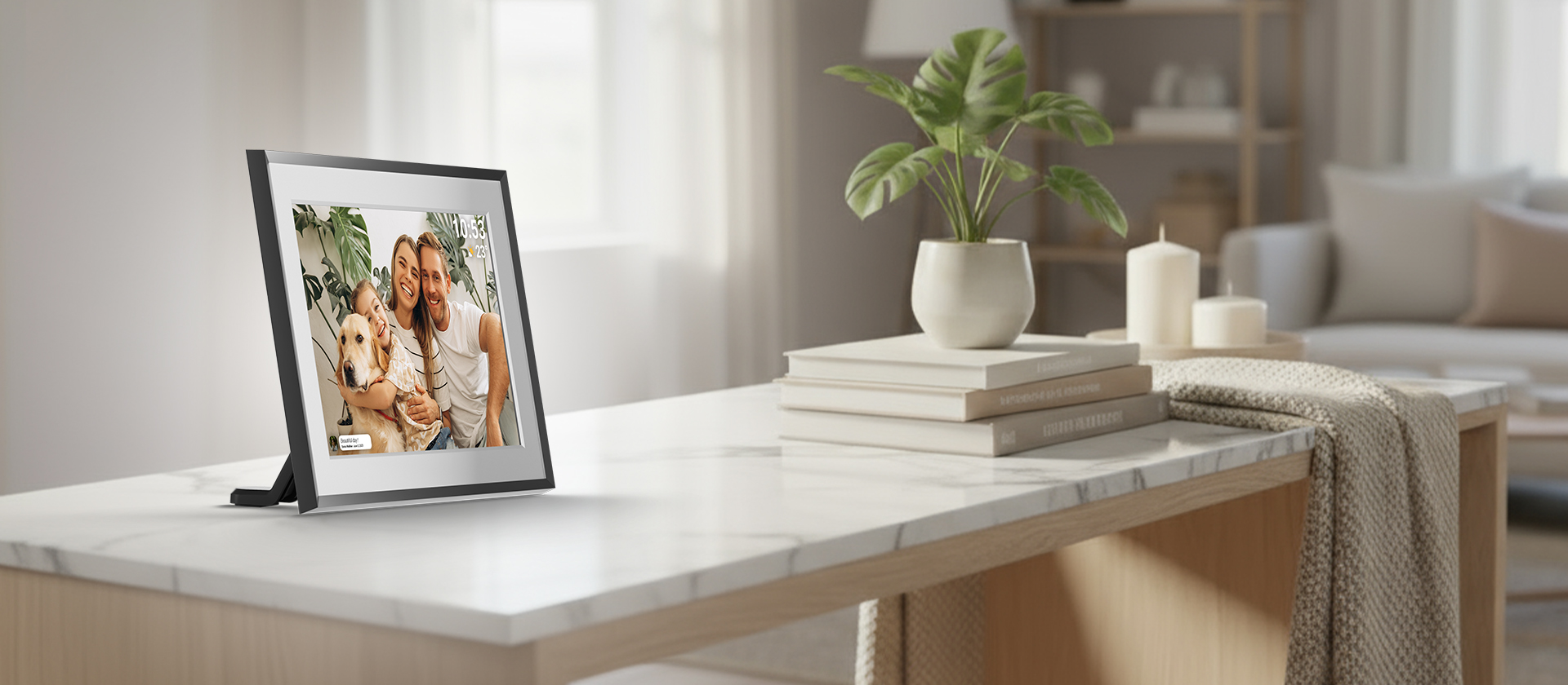 NAVITEL FR101 PRO WiFi Bilderrahmen für Zuhause