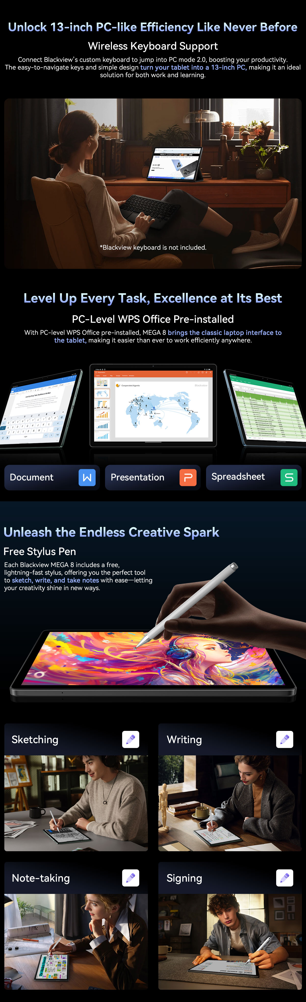 Blackview Mega 8 Tablet