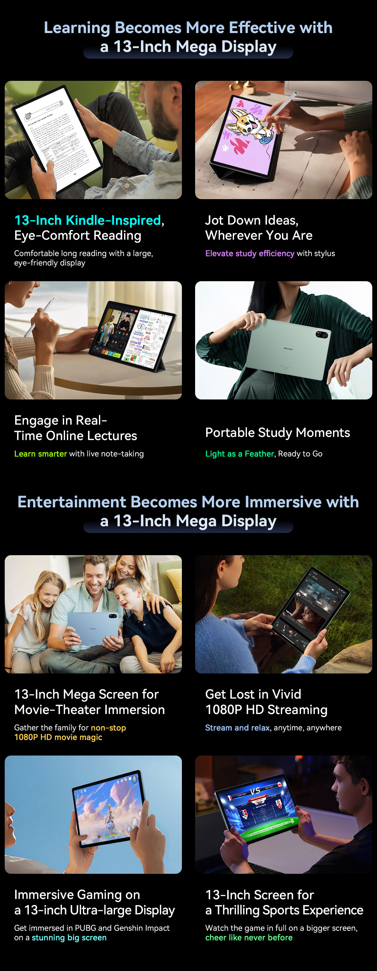 Blackview Mega 8 Tablet