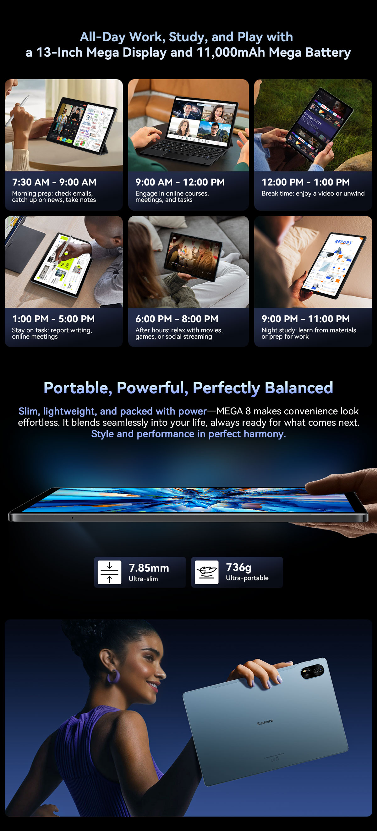 Blackview Mega 8 Tablet