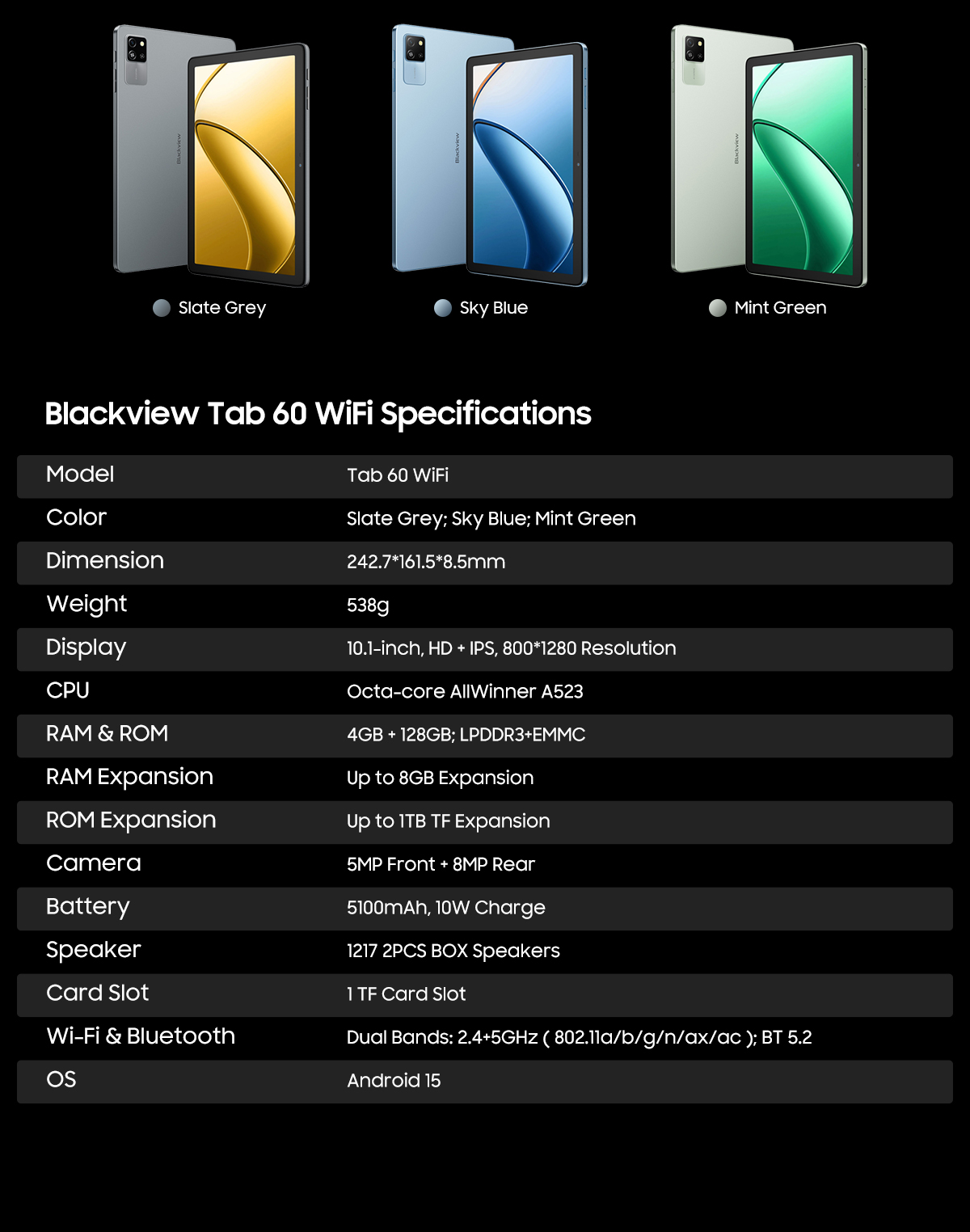 Blackview Tab 60 Pro