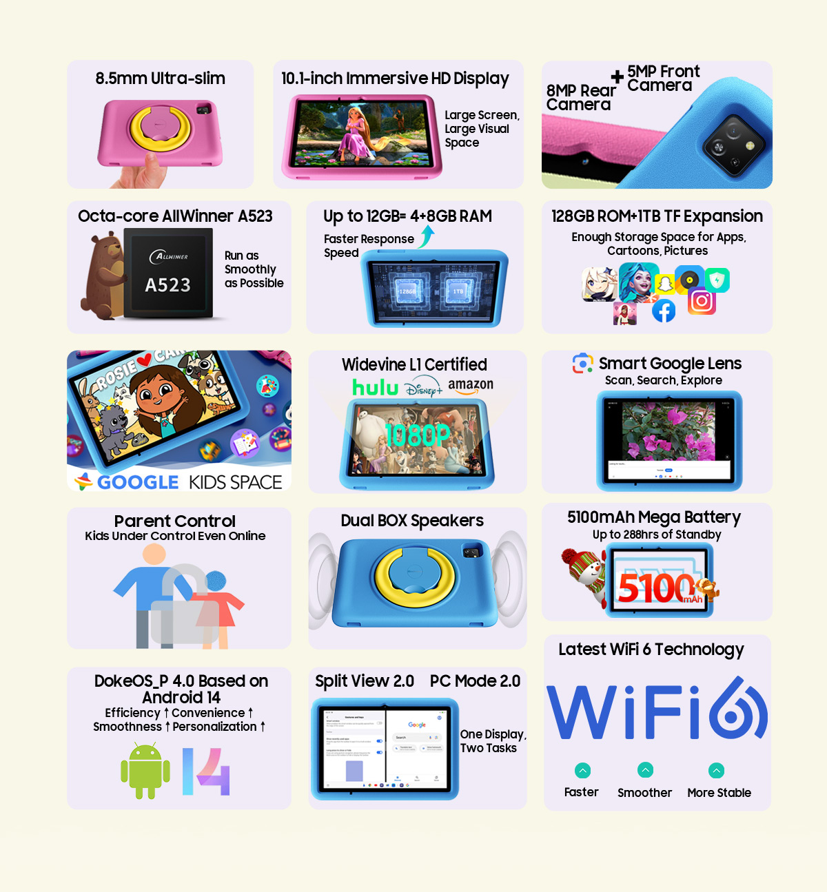 Blackview Tab A6 Kids Tablet